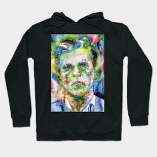 LUDWIG WITTGENSTEIN watercolor portrait .5 Hoodie